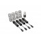 Traxxas Long Gray Ultra Shocks with Springs (4)