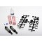 Traxxas Ultra Shocks (gray) (long) (2)