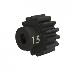 Traxxas  Gear, 15-T pinion (32-p), heavy duty (machined, hardened steel)