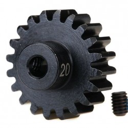 Traxxas Gear, 20-T pinion (32-p), heavy duty (fits 3mm shaft)/ set screw
