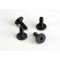 Traxxas Screws, 3x10mm flat-head machine (hex drive) (4)