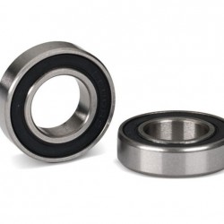 Traxxas Ball bearings, black rubber sealed (10x19x5mm) (2)
