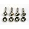 Traxxas Pivot balls (4)/ pivot ball cap bushings (4)