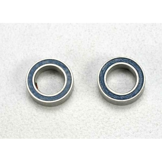Traxxas Ball bearings, blue rubber sealed (5x8x2.5mm) (2)