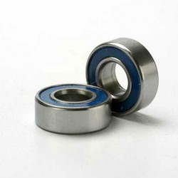 Traxxas Ball bearings, blue rubber sealed (5x11x4mm) (2)