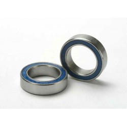 Traxxas Ball bearings, blue rubber sealed (10x15x4mm) (2)