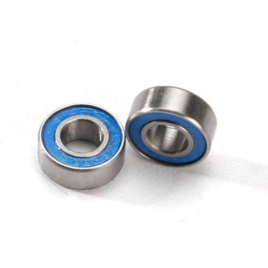 Traxxas  Ball bearings, blue rubber sealed (6x13x5mm) (2)
