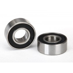 Traxxas Ball bearings, black rubber sealed (6x13x5mm) (2)
