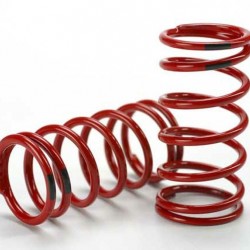 Traxxas Spring, shock (red) (GTR) (1 pair)