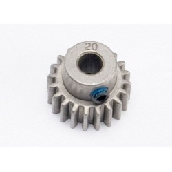 Traxxas Gear, 20-T pinion (0.8 metric pitch, compatible with 32-pitch) (fits 5mm shaft)/ set screw