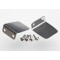 Traxxas Trim tab (2)/ 4x12mm BCS (stainless) (4)