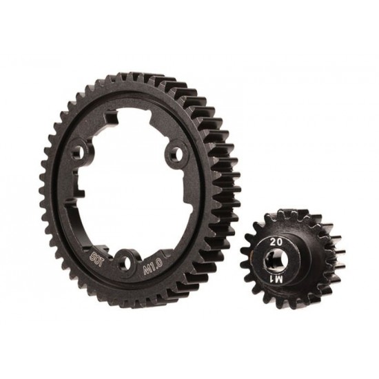 Traxxas Spur gear, 50-tooth, pinion gear 20-tooth