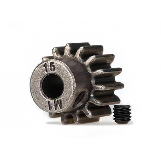Traxxas 15-Tooth Pinion Gear (1.0 Mod) 5 mm Bore