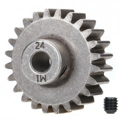 Traxxas Gear, 24-T pinion (1.0 metric pitch) (fits 5mm shaft)
