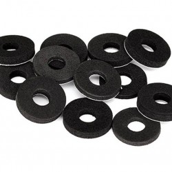 Traxxas Body washers, foam, 2mm (4)/ 3mm (4)/ 4mm (4)