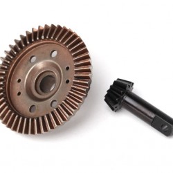 Traxxas Ring gear, differential/ pinion gear, differential (12/47 ratio) (front)