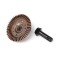 Traxxas Ring gear, differential/ pinion gear, differential (12/47 ratio) (front)