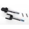 Traxxas Stub axles, rear, heavy duty (2)/pins (2)