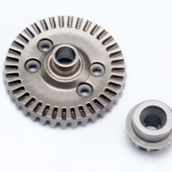 Traxxas Ring gear, differential/ pinion gear, differential (rear)