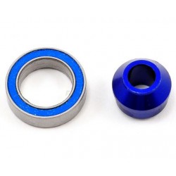 Traxxas Bearing adapter, 6061-T6 aluminum (blue-anodized) (1)