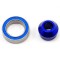 Traxxas Bearing adapter, 6061-T6 aluminum (blue-anodized) (1)