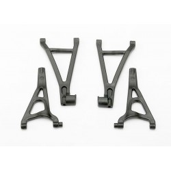Traxxas  Suspension arm set, front (includes upper right & left and lower right & left arms