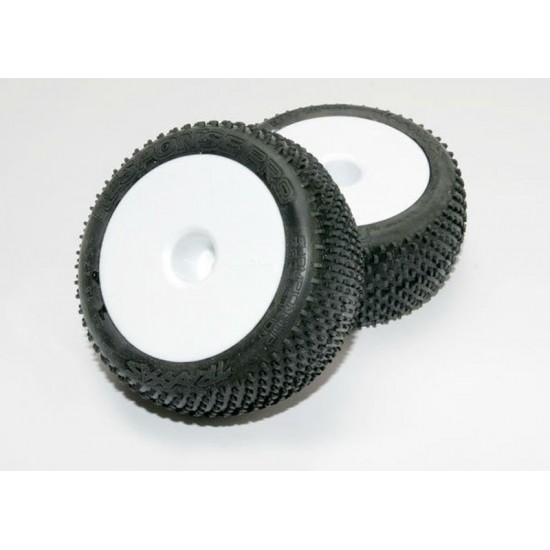 Traxxas Tires & wheels, assembled, glued (2.2")