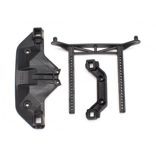Traxxas Body mounts, front & rear/ body post, rear (1)