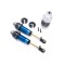 Traxxas Shocks, GTR xx-long blue-anodized, PTFE-coated bodies with TiN shafts (fully assembled, without springs) (2)
