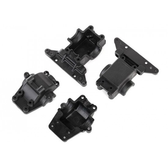 Traxxas Bulkhead, front & rear / differential housing, front & rear