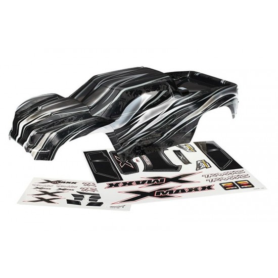 Traxxas Body, X-Maxx, ProGraphix / decal sheet