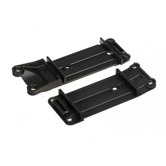 Traxxas  Mount, tie bar, front (1)/ rear (1)