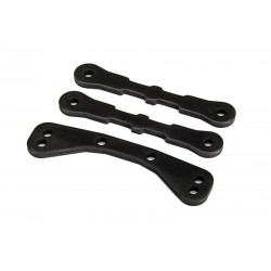 Traxxas Bulkhead tie bar, upper (1)/ lower (2) (steel)