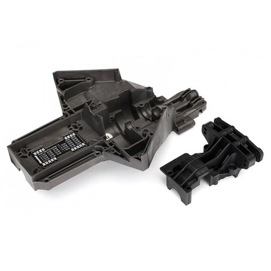 Traxxas Bulkhead, rear (upper & lower), center differential