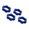 Traxxas Wheel nuts, splined, 17mm, serrated (4) - različnih barv