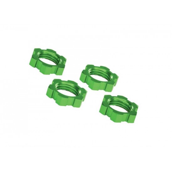 Traxxas Wheel nuts, splined, 17mm, serrated (4) - različnih barv