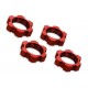 Traxxas Wheel nuts, splined, 17mm, serrated (4) - različnih barv
