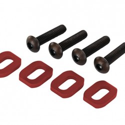 Traxxas Washers, motor mount, aluminum/4x18mm BCS (4) - različne barve