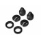 Traxxas Shock caps, GTX shocks/ spring perch/ adjusters/ 2.5x14mm for 2 shocks