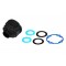 Traxxas Carrier, differential/ x-ring gaskets (2)/ ring gear gasket/ 6x10x0.5 TW