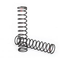 Traxxas Springs, shock (natural finish) (GTX) (1.538 rate, red stripe) (2)