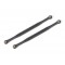 Traxxas Toe links, 202.5mm (187.5mm center to center) (black) (2)