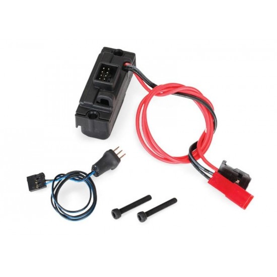Traxxas LED lights, power supply (regulated, 3V, 0.5-amp)/ 3-in-1 wire harness