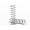 Traxxas Springs, shock (natural finish) (GTS) (0.22 rate, yellow stripe) (2)