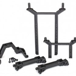 Traxxas Body mounts & posts, front & rear (complete set)