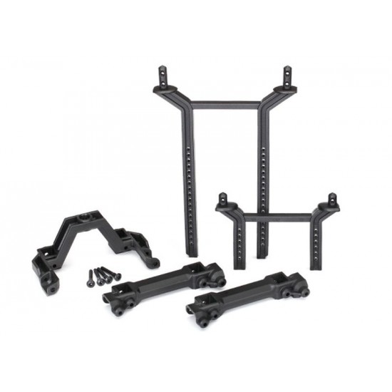 Traxxas Body mounts & posts, front & rear (complete set)