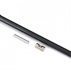 Traxxas Axle shaft, front (right)/ drive pin/ cross pin
