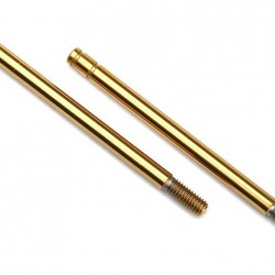 Traxxas Shock shaft, 3x47mm (GTS) (titanium nitride-coated) (2)