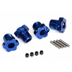 Traxxas Wheel hubs, splined, 17mm (4)/ 4x5 GS (4)/ 3x14mm pin (4) - različne barve
