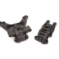 Traxxas Bulkhead, front (upper and lower)